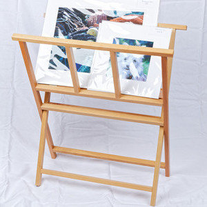 Wooden Print Rack - One size 