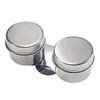 Double Ink and paint dipper with lids - 3.5cm diameter each Thumbnail