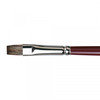 Flat Da Vinci Russian Black Sable Oil Brush Series 1840 Size S10 Thumbnail