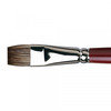 Flat Da Vinci Russian Black Sable Oil Brush Series 1840 Size S16 Thumbnail