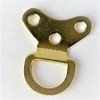 One-Piece 3-Hole Ring Brass Plated Thumbnail
