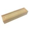 Plain wooden pencil box with sliding lid – rectangular Thumbnail