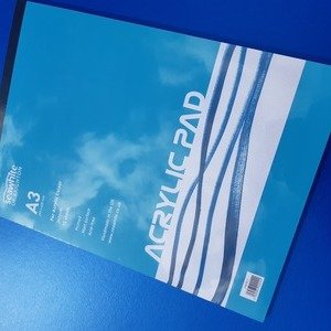 Acrylic painting pad by Seawhite. A3 15 sheets,   