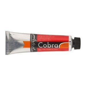 Cobra Artist Water Mixable Oil Paint - Cadmium Red Light (Series 4)