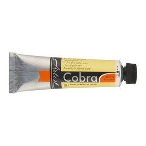 Cobra Artist Water Mixable Oil Paint - Naples Yellow Light (Series 3)