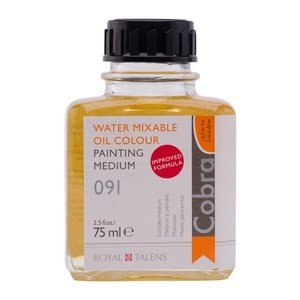 Cobra Water Mixable Oil Colour Painting Medium