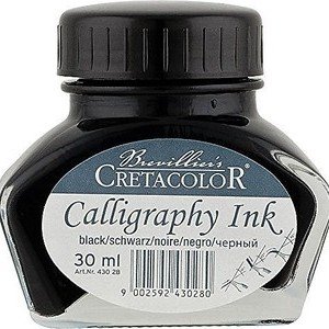 Cretacolor calligraphy ink Black