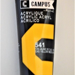 Raphael CAMPUS  Acrylic 100 ml tube - Cadmium yellow medium hue 541. Extra 20%