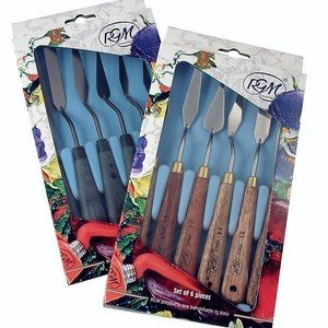 * SOLD OUT, AWAITING STOCK* RGM Artist Quality Scuola Palette Knife 6 Set  
