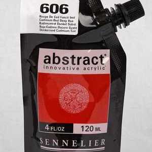 Sennelier Abstract  - Acrylic paint Cadmium red deep hue 606