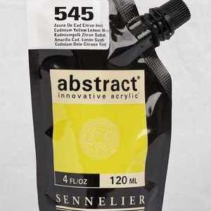 Sennelier Abstract  - Acrylic paint Cadmium Yellow Lemon Hue 545
