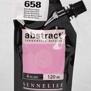 Sennelier Abstract  - Acrylic paint Quinacridone Pink 658
