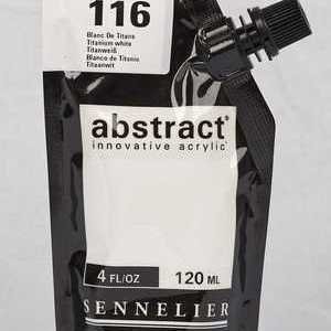 Sennelier Abstract  - Acrylic paint Titanium white 116