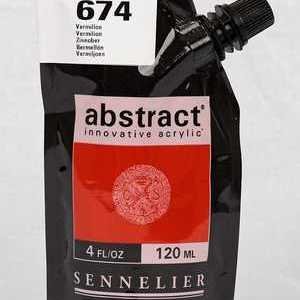 Sennelier Abstract  - Acrylic paint Vermillion 674