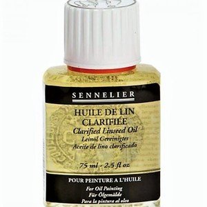 Sennelier Clarified Linseed Oil – 75ml
