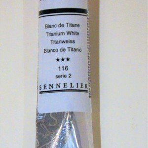 Sennelier Gouache Titanium White - 21ml S1