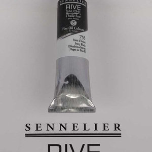 Sennelier Rive Gauche Oil - Ivory black 755 