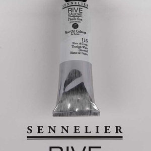 Sennelier Rive Gauche Oil - Titanium white 116