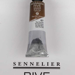 Sennelier Rive Gauche Oil - Van dyck brown 407
