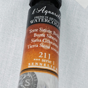 Series 1 - Aquarelle Extra Fine – French Artists’ Watercolour Burnt Sienna 211
