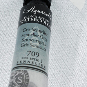 Series 1 - Aquarelle Extra Fine – French Artists’ Watercolour Sennelier Grey 709