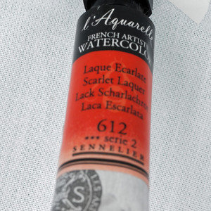 Series 2 - Aquarelle Extra Fine – French Artists’ Watercolour Scarlet Lacquer 612