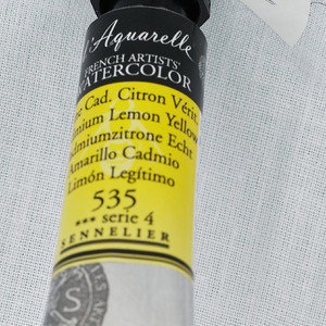 Series 4 - Aquarelle Extra Fine – French Artists’ Watercolour Cadmium Lemon Yellow 535