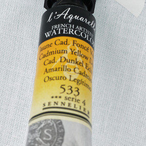Series 4 - Aquarelle Extra Fine – French Artists’ Watercolour Cadmium Yellow Deep 533
