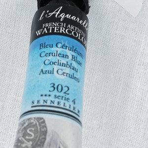 Series 4 - Aquarelle Extra Fine – French Artists’ Watercolour Cerulean Blue 302
