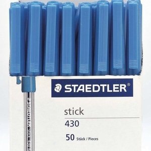 Individual Staedtler Stick Pen blue