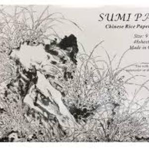 Sumi  Rice paper pad - 48 sheets