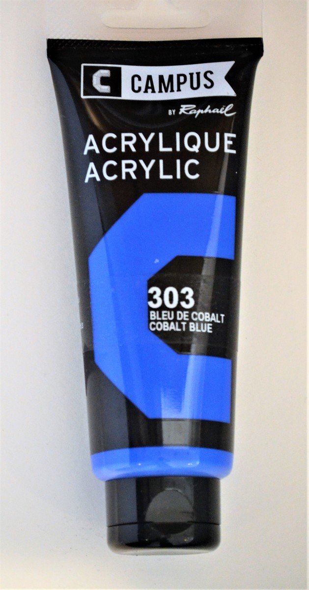 Raphael CAMPUS Acrylic 100 ml tube - Cobalt blue 303