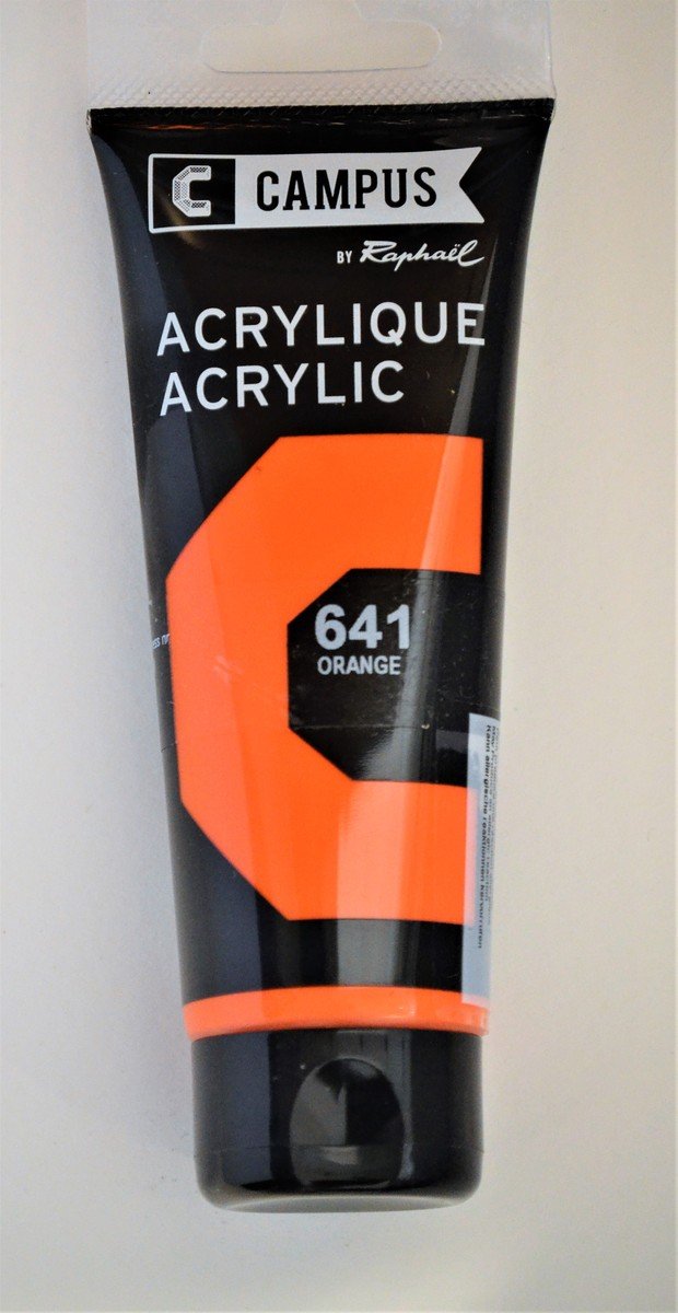 Raphael CAMPUS Acrylic 100 ml tube – Orange 641